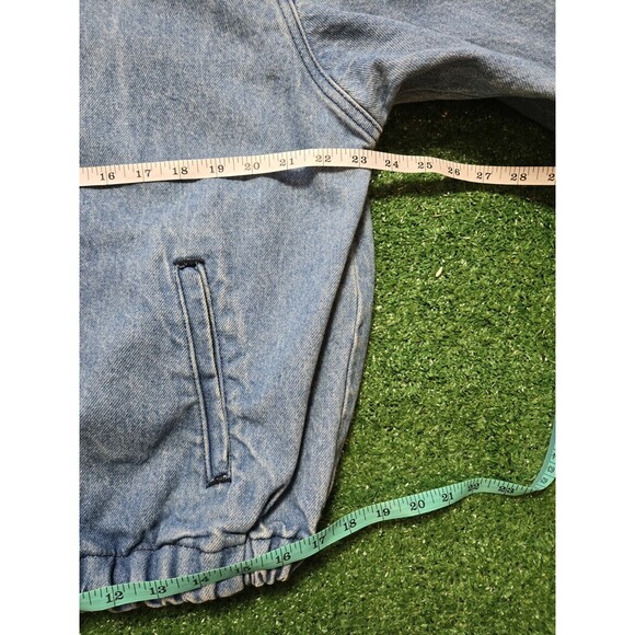 Vintage 104th U.S. Open Shinnecock Hills Denim Jacket Embossed (Men's M) - Picture 8 of 16